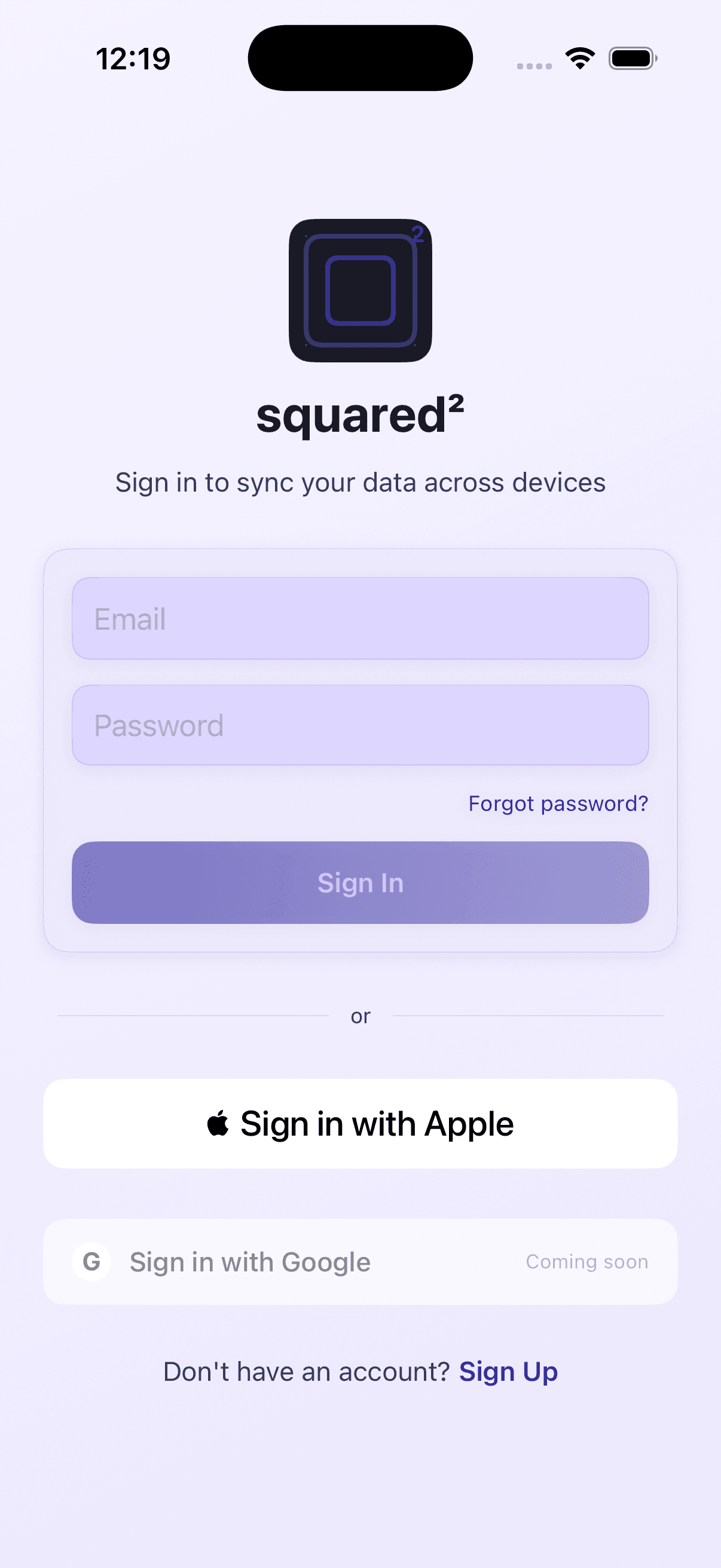 Sign in
